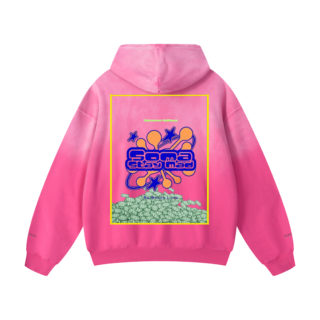Unisex Pink Soma Hoodie
