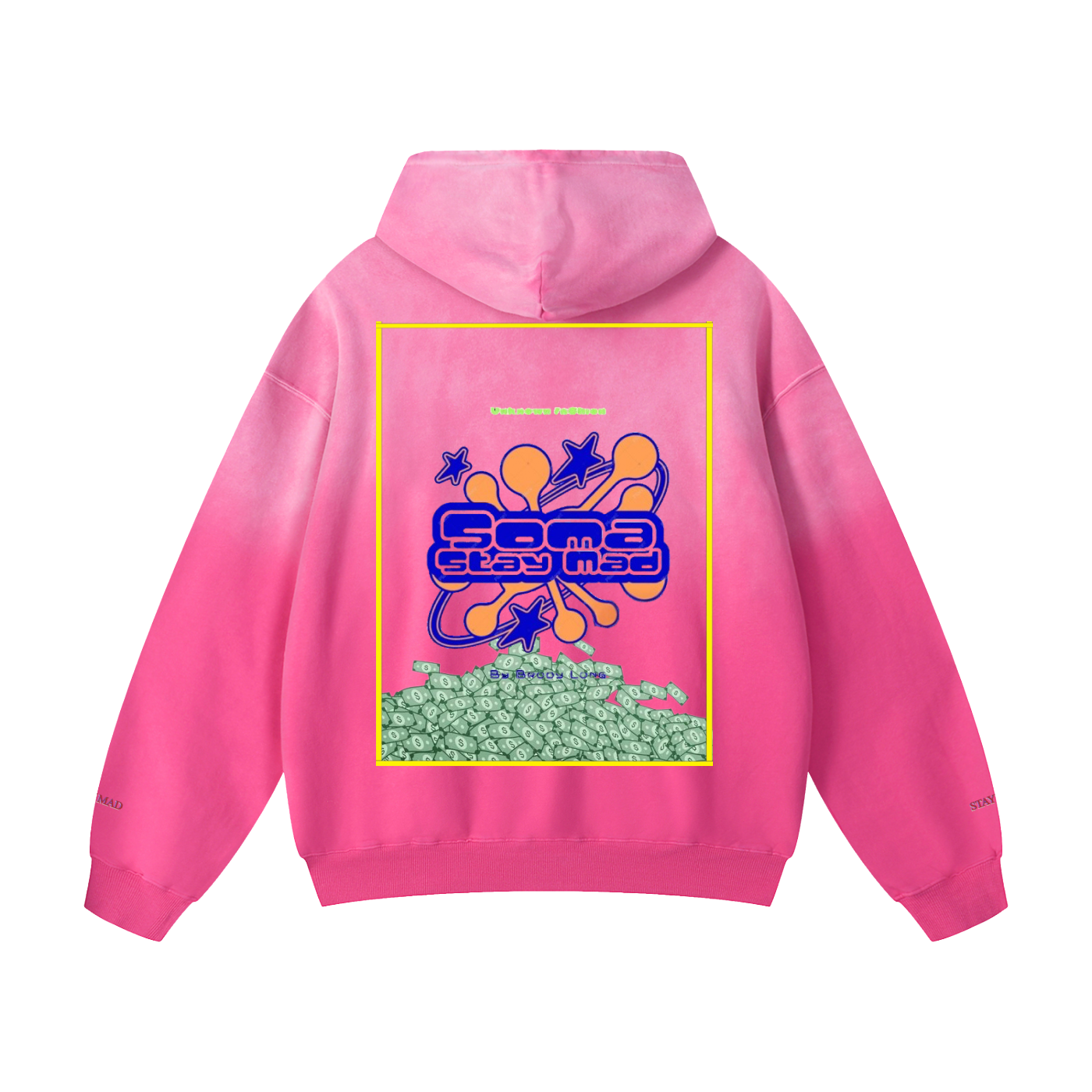 Unisex Pink Soma Hoodie