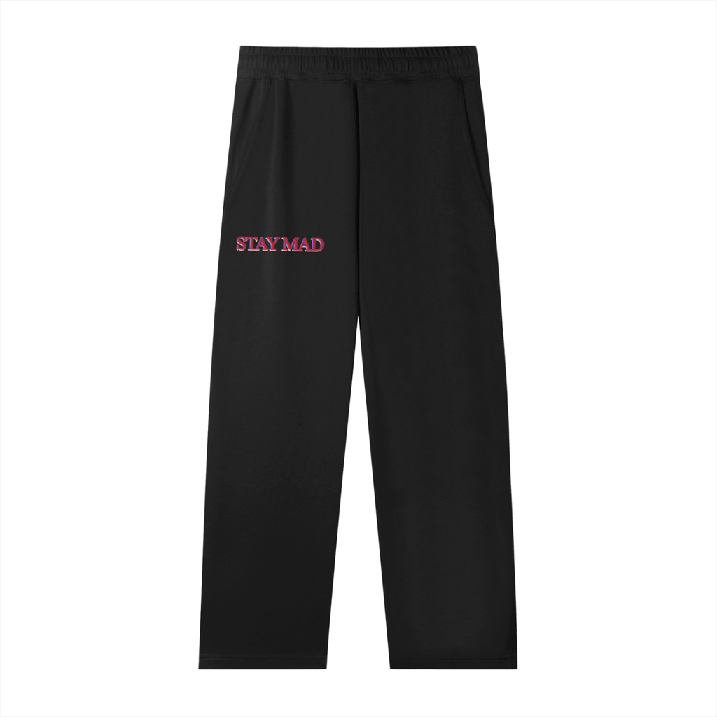 Soma Black Straight-Leg Sweats