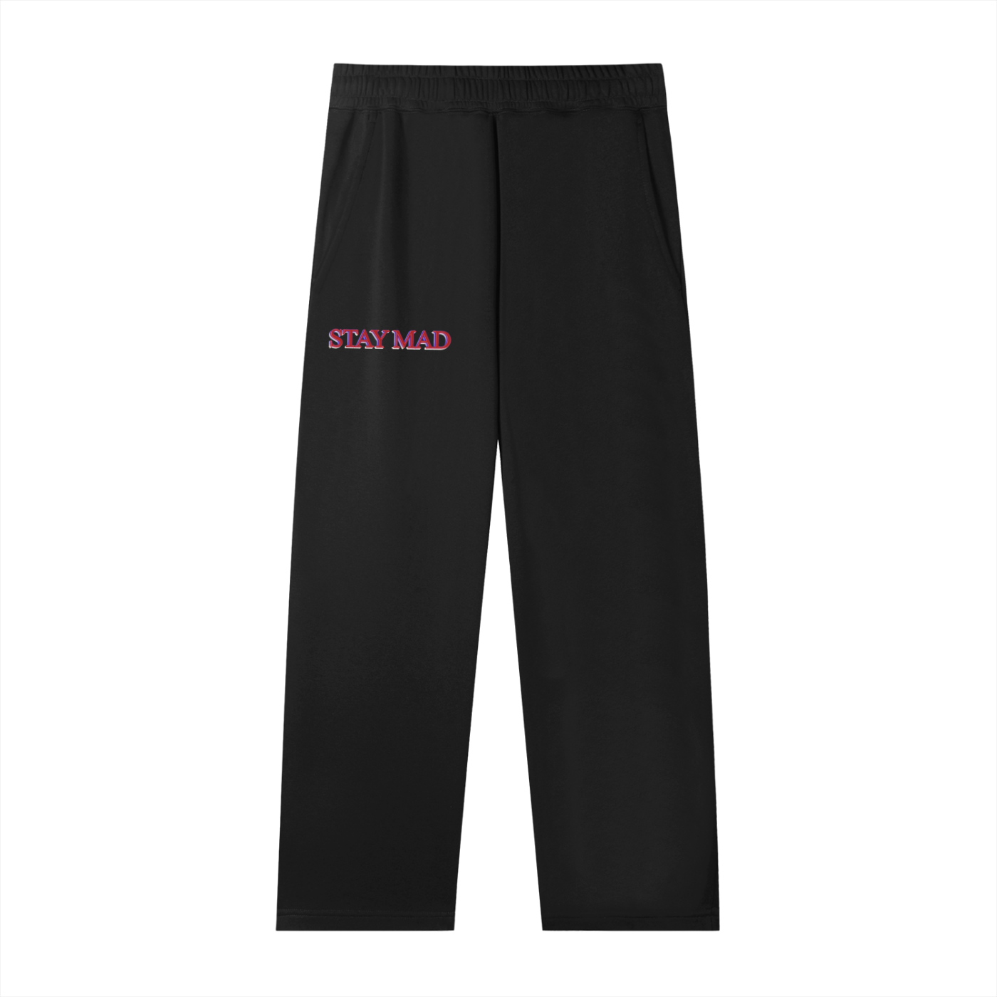 Soma Black Straight-Leg Sweats