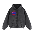Unisex Soma Black Zip-Up