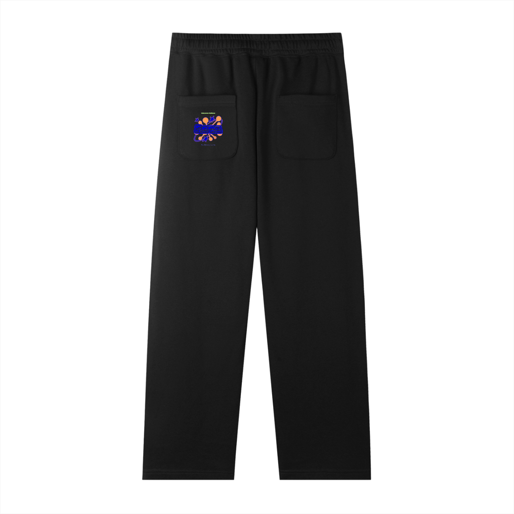 Soma Black Straight-Leg Sweats