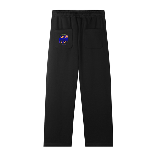 Soma Black Straight-Leg Sweats
