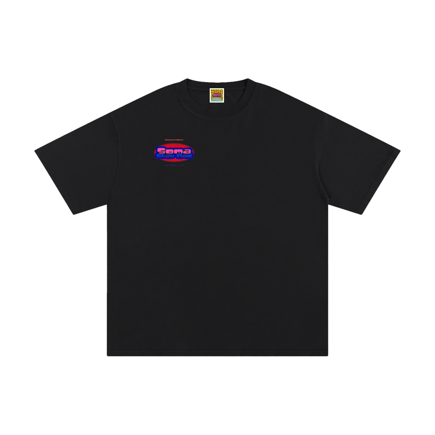 Unisex Soma Black Tee
