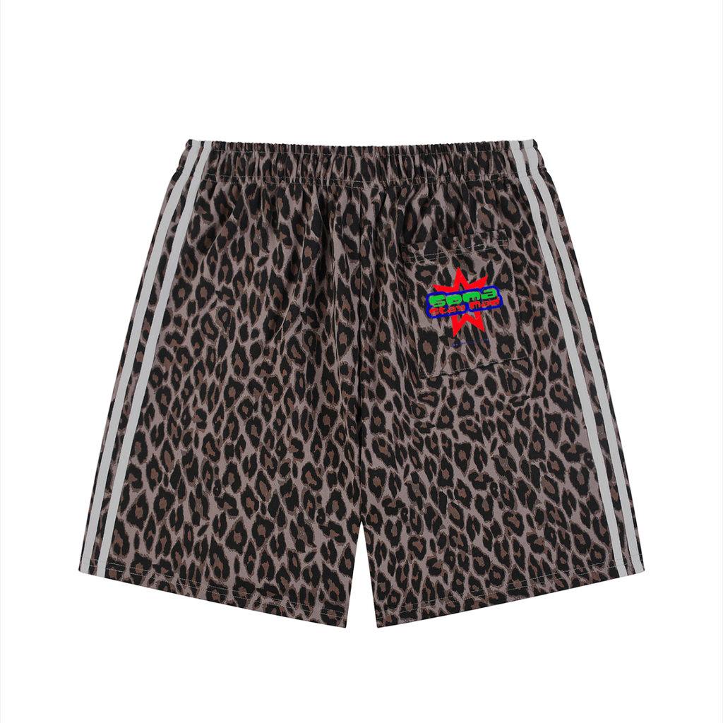 Unisex Leopard Design Soma Shorts